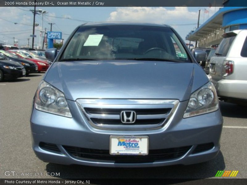 Ocean Mist Metallic / Gray 2006 Honda Odyssey EX-L