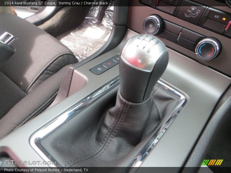 Sterling Gray / Charcoal Black 2014 Ford Mustang GT Coupe