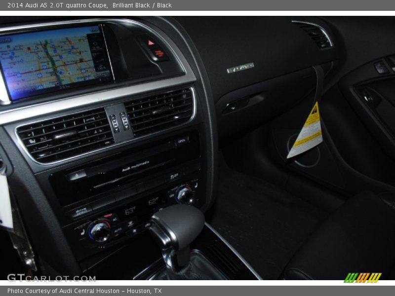 Brilliant Black / Black 2014 Audi A5 2.0T quattro Coupe