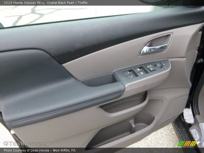 Crystal Black Pearl / Truffle 2014 Honda Odyssey EX-L