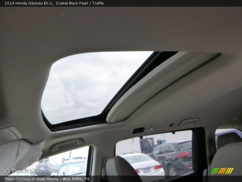 Crystal Black Pearl / Truffle 2014 Honda Odyssey EX-L