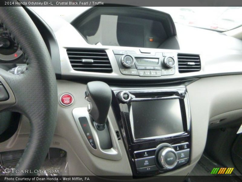 Crystal Black Pearl / Truffle 2014 Honda Odyssey EX-L