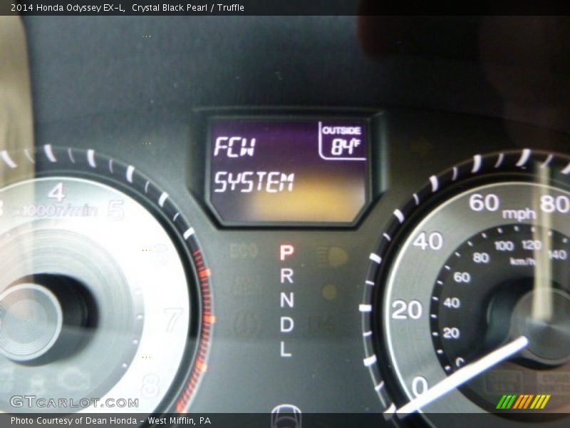 Crystal Black Pearl / Truffle 2014 Honda Odyssey EX-L