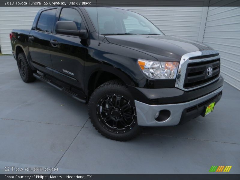 Black / Black 2013 Toyota Tundra TSS CrewMax