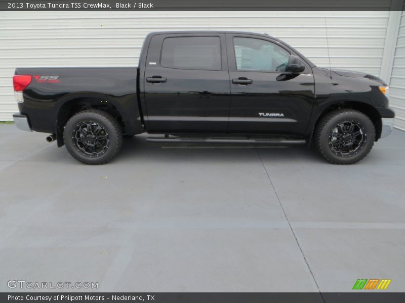 Black / Black 2013 Toyota Tundra TSS CrewMax