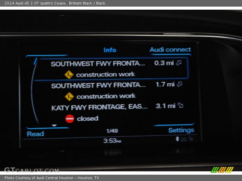 Brilliant Black / Black 2014 Audi A5 2.0T quattro Coupe
