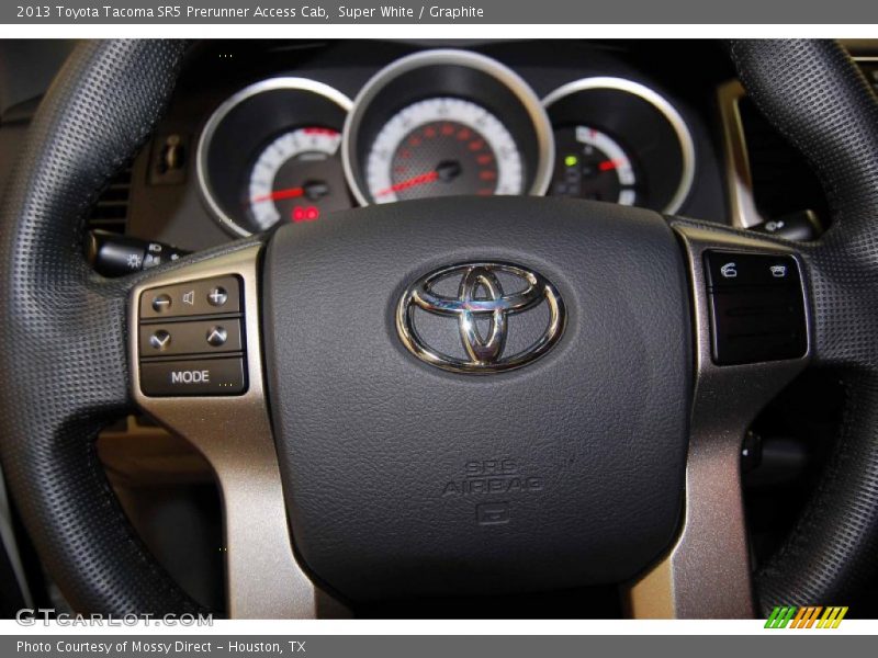 Super White / Graphite 2013 Toyota Tacoma SR5 Prerunner Access Cab