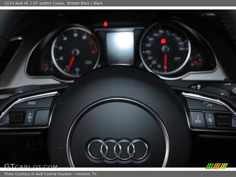 Brilliant Black / Black 2014 Audi A5 2.0T quattro Coupe
