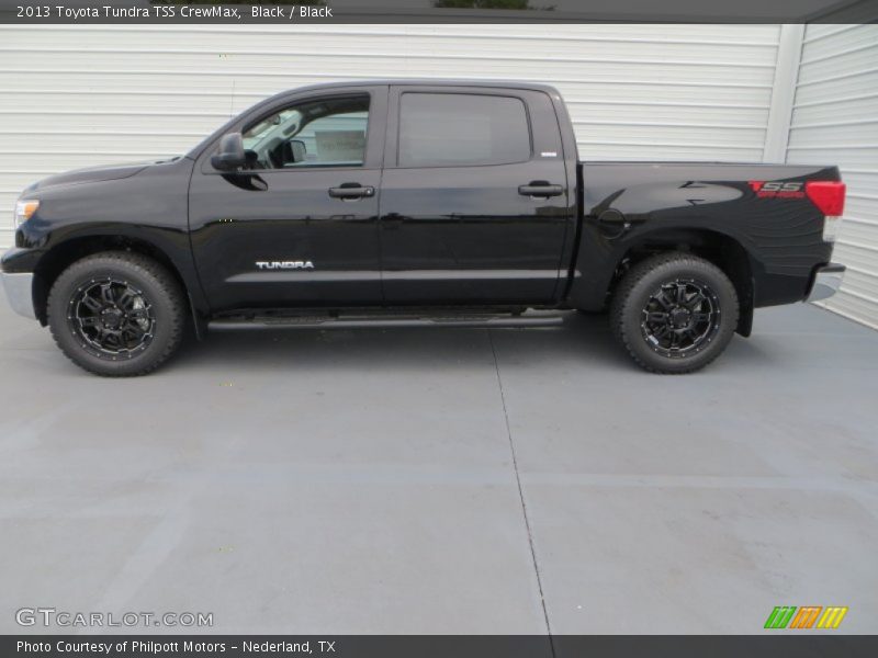 Black / Black 2013 Toyota Tundra TSS CrewMax