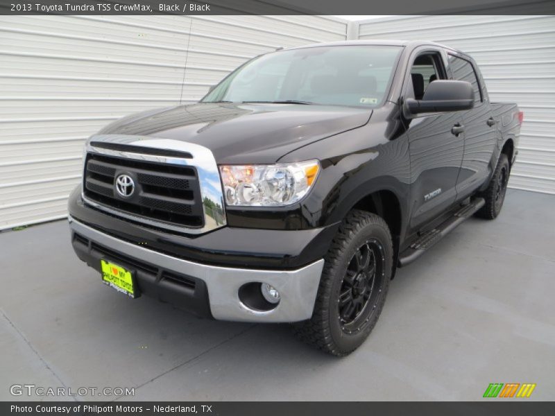 Black / Black 2013 Toyota Tundra TSS CrewMax