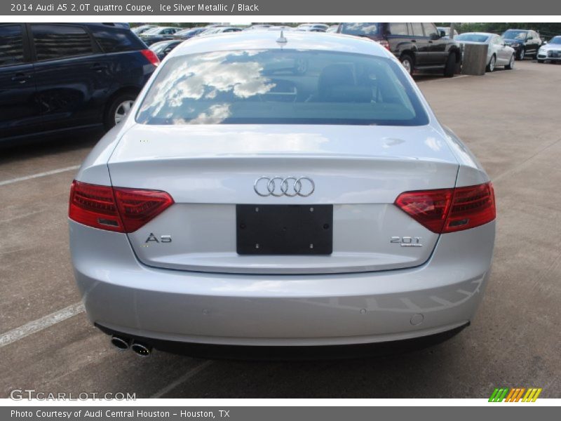 Ice Silver Metallic / Black 2014 Audi A5 2.0T quattro Coupe