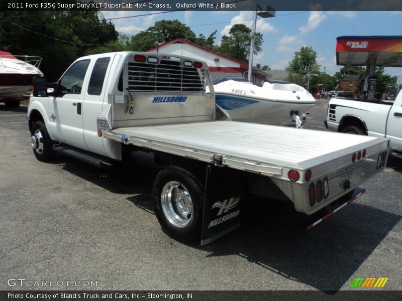 Oxford White / Black 2011 Ford F350 Super Duty XLT SuperCab 4x4 Chassis