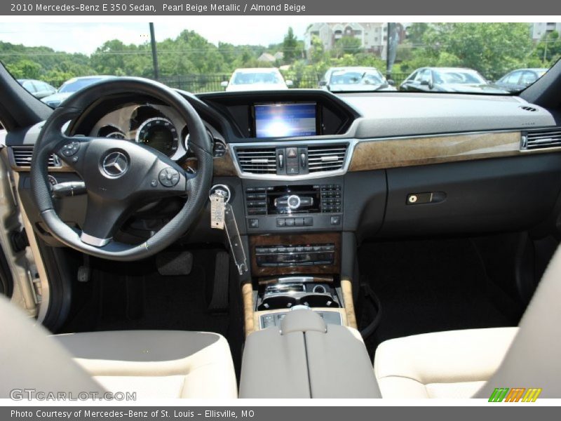 Pearl Beige Metallic / Almond Beige 2010 Mercedes-Benz E 350 Sedan