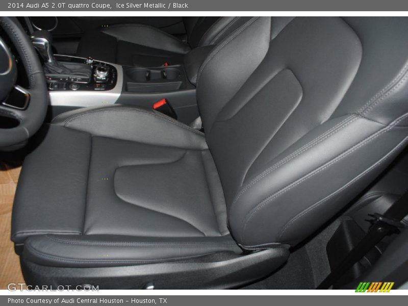 Ice Silver Metallic / Black 2014 Audi A5 2.0T quattro Coupe