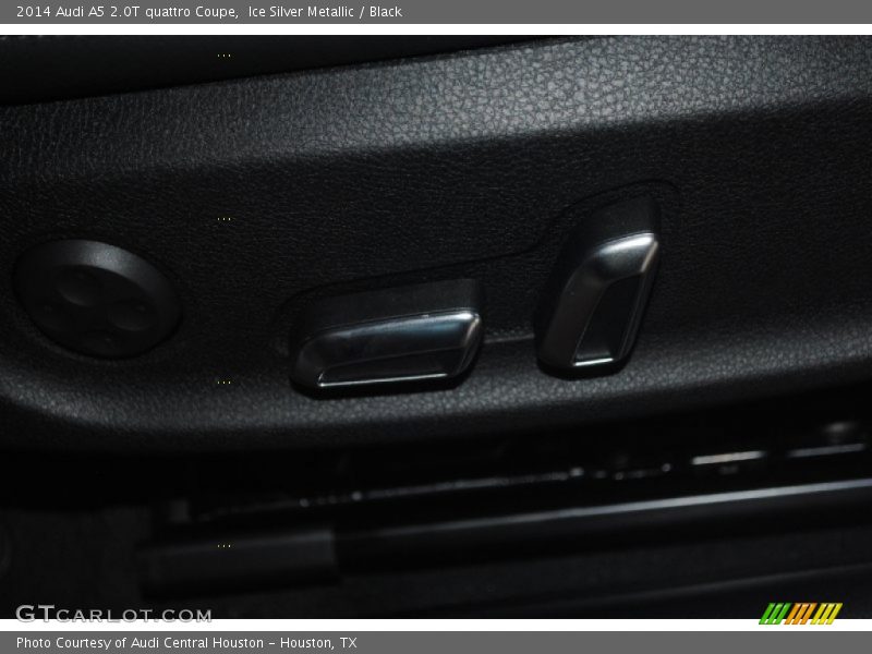 Ice Silver Metallic / Black 2014 Audi A5 2.0T quattro Coupe