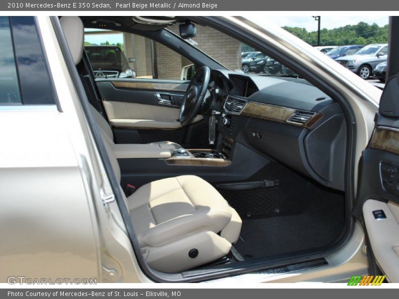 Pearl Beige Metallic / Almond Beige 2010 Mercedes-Benz E 350 Sedan