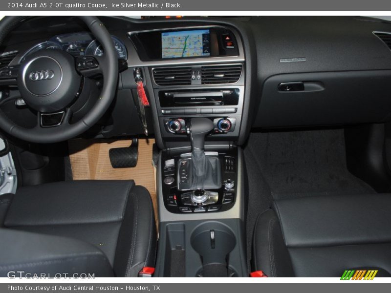 Ice Silver Metallic / Black 2014 Audi A5 2.0T quattro Coupe