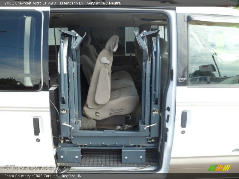 Ivory White / Neutral 2001 Chevrolet Astro LT AWD Passenger Van