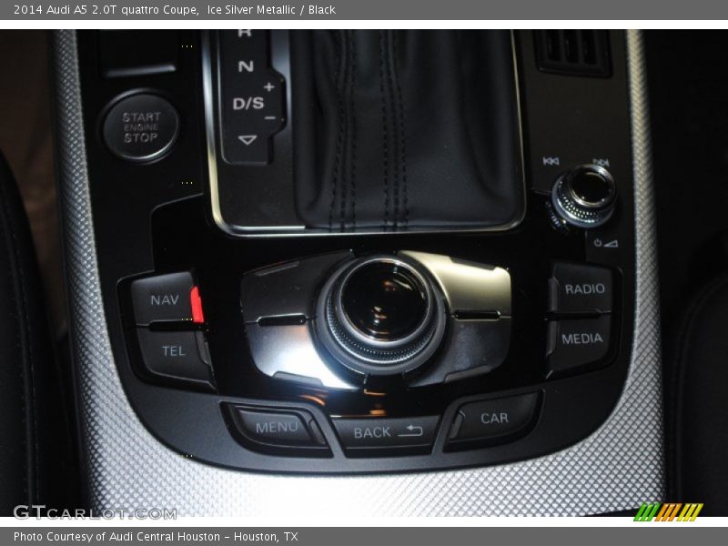 Ice Silver Metallic / Black 2014 Audi A5 2.0T quattro Coupe