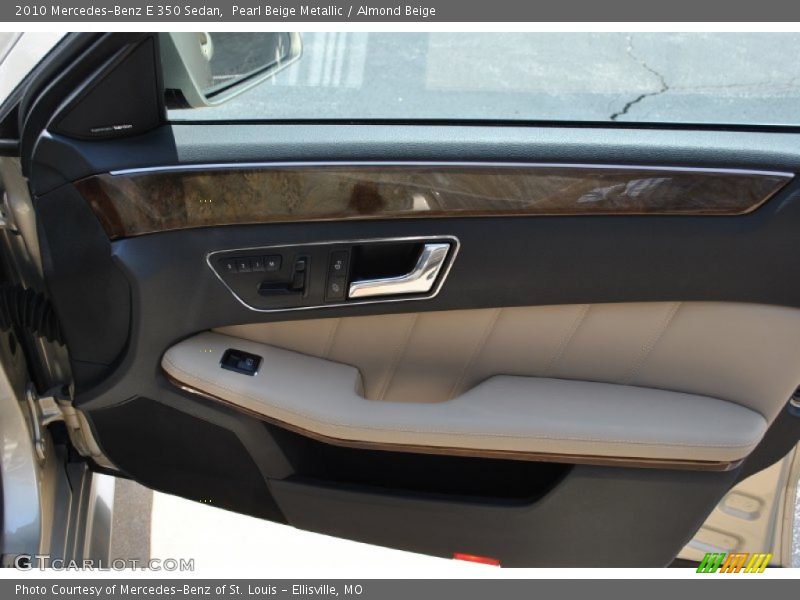 Pearl Beige Metallic / Almond Beige 2010 Mercedes-Benz E 350 Sedan