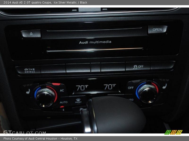 Ice Silver Metallic / Black 2014 Audi A5 2.0T quattro Coupe
