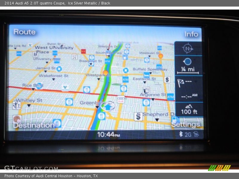 Ice Silver Metallic / Black 2014 Audi A5 2.0T quattro Coupe