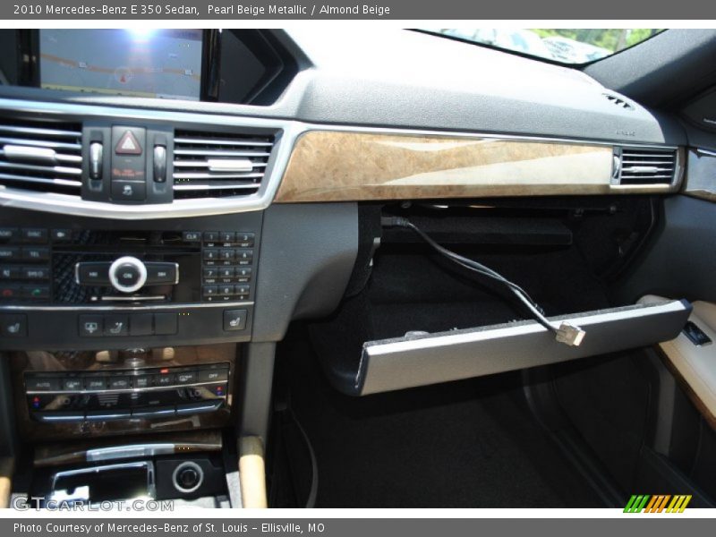 Pearl Beige Metallic / Almond Beige 2010 Mercedes-Benz E 350 Sedan