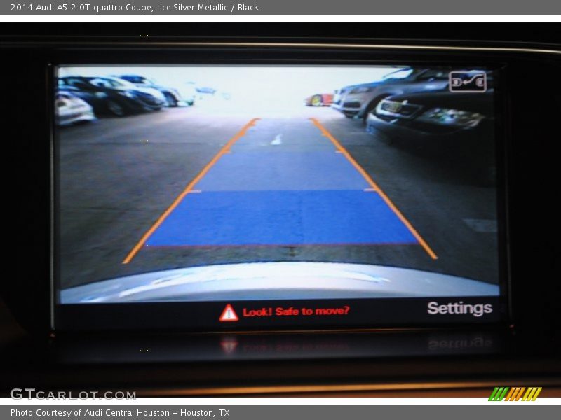 Ice Silver Metallic / Black 2014 Audi A5 2.0T quattro Coupe