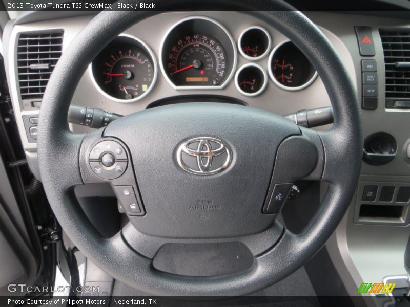 Black / Black 2013 Toyota Tundra TSS CrewMax
