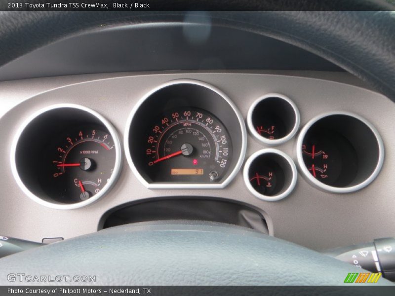 Black / Black 2013 Toyota Tundra TSS CrewMax