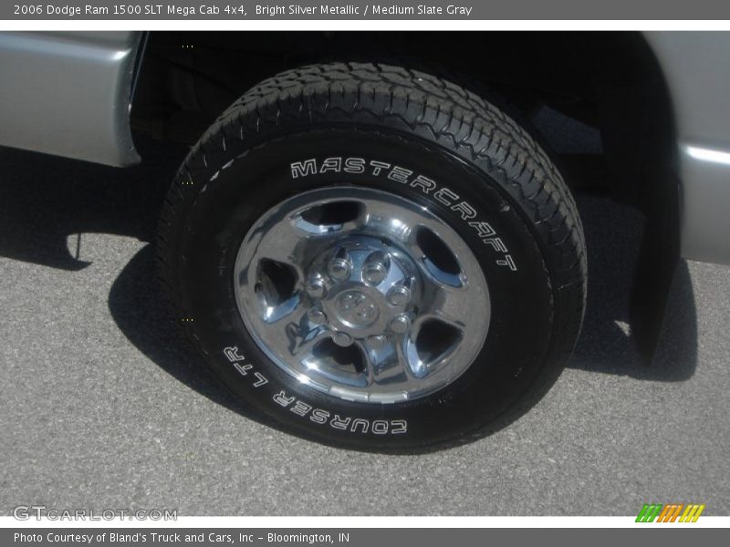 Bright Silver Metallic / Medium Slate Gray 2006 Dodge Ram 1500 SLT Mega Cab 4x4