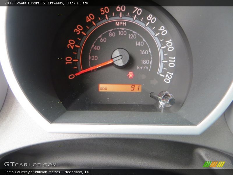 Black / Black 2013 Toyota Tundra TSS CrewMax