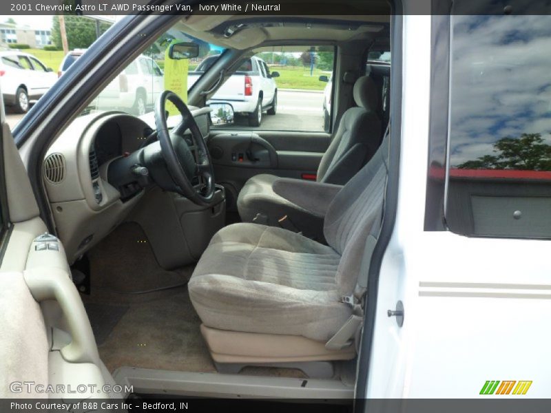 Ivory White / Neutral 2001 Chevrolet Astro LT AWD Passenger Van