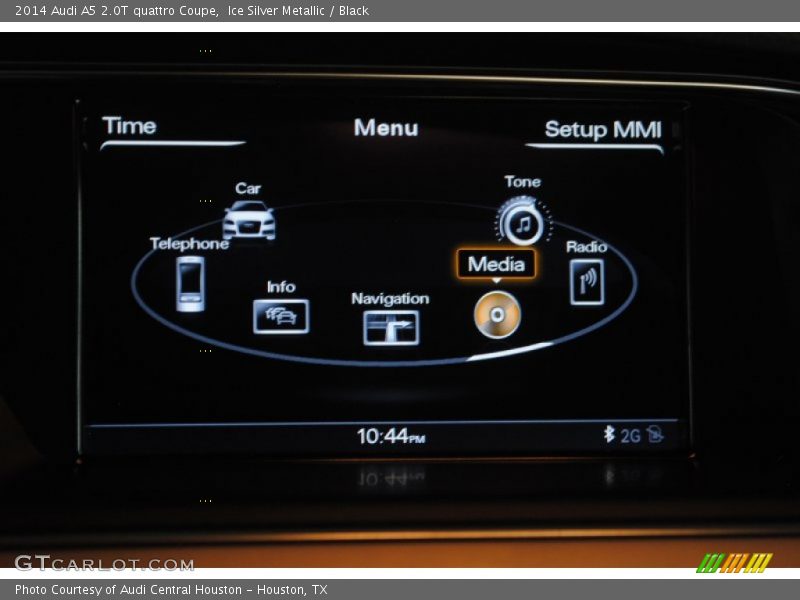 Ice Silver Metallic / Black 2014 Audi A5 2.0T quattro Coupe