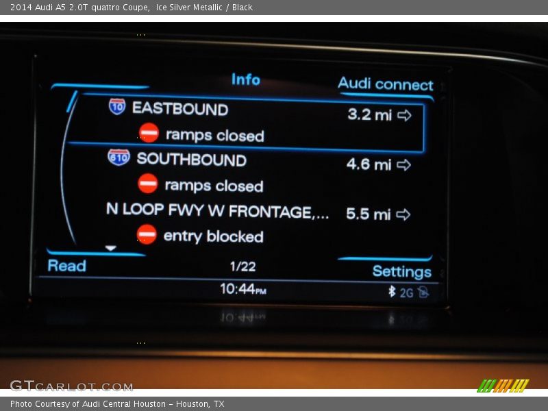 Ice Silver Metallic / Black 2014 Audi A5 2.0T quattro Coupe