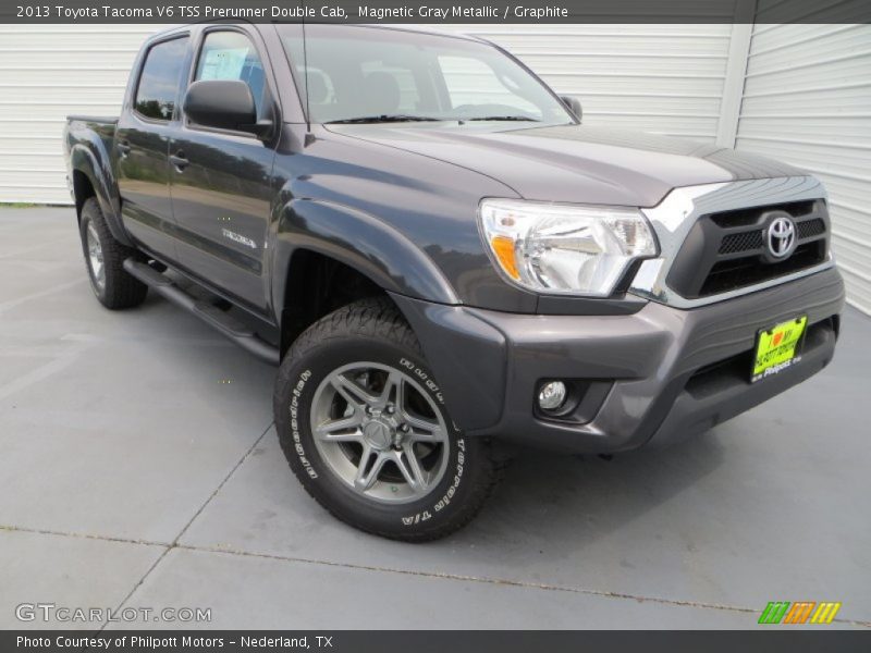 Magnetic Gray Metallic / Graphite 2013 Toyota Tacoma V6 TSS Prerunner Double Cab