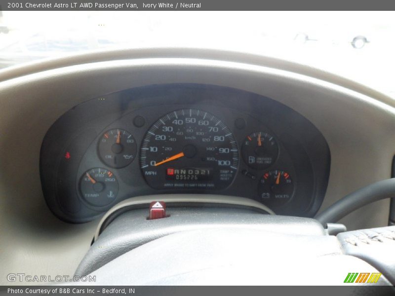  2001 Astro LT AWD Passenger Van LT AWD Passenger Van Gauges