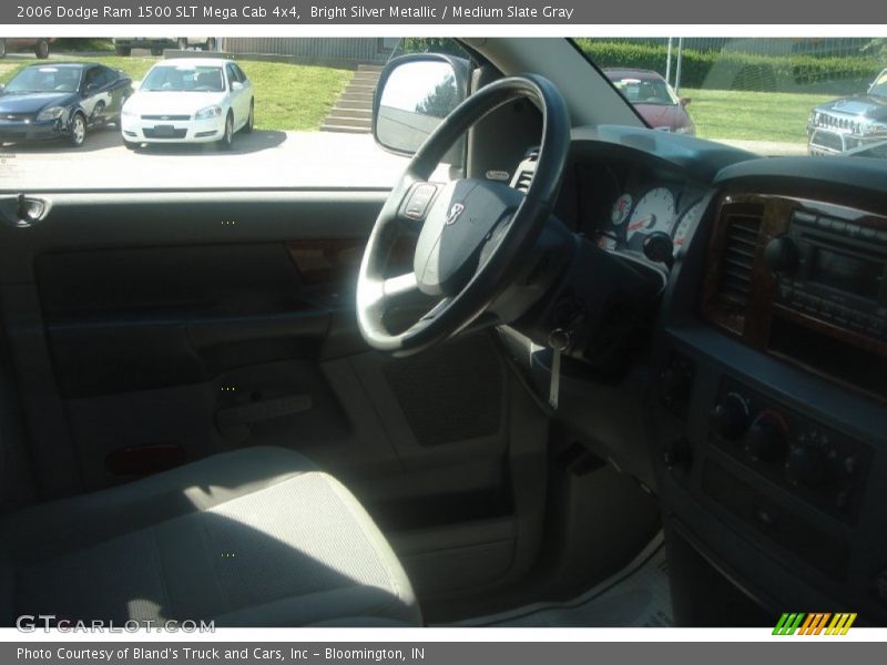 Bright Silver Metallic / Medium Slate Gray 2006 Dodge Ram 1500 SLT Mega Cab 4x4