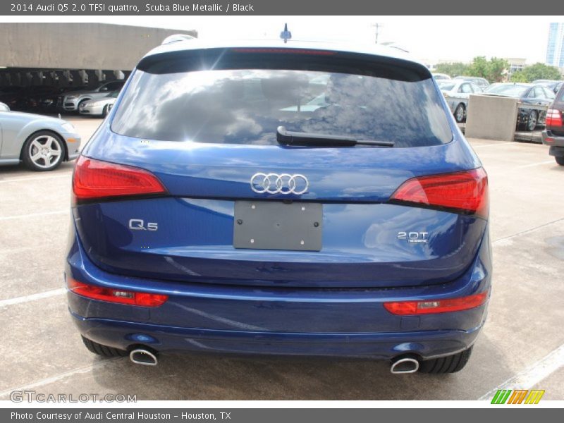 Scuba Blue Metallic / Black 2014 Audi Q5 2.0 TFSI quattro