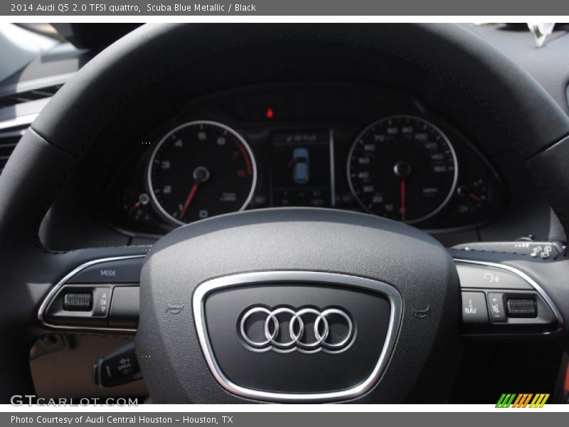 Scuba Blue Metallic / Black 2014 Audi Q5 2.0 TFSI quattro