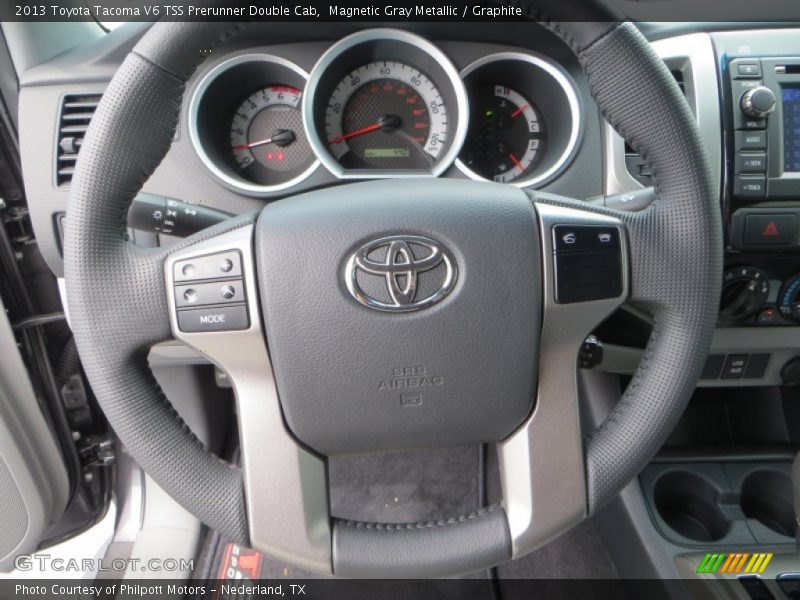 Magnetic Gray Metallic / Graphite 2013 Toyota Tacoma V6 TSS Prerunner Double Cab