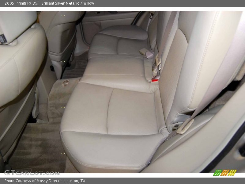 Brilliant Silver Metallic / Willow 2005 Infiniti FX 35