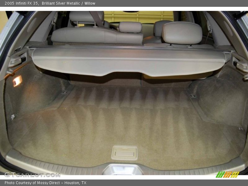 Brilliant Silver Metallic / Willow 2005 Infiniti FX 35