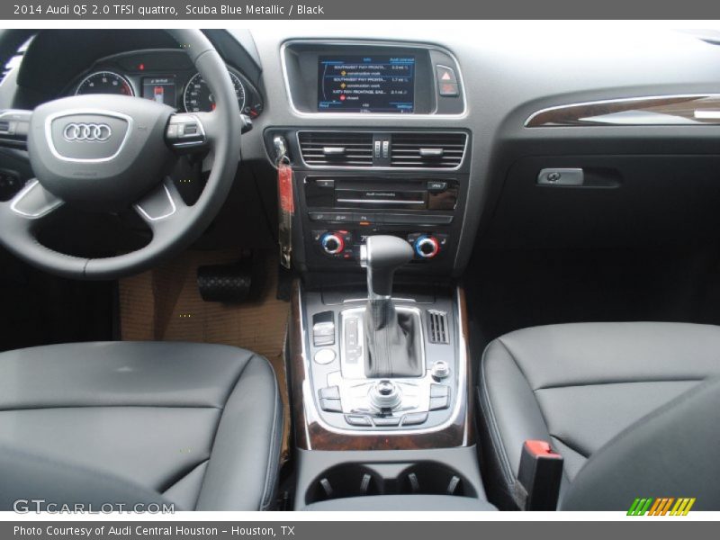Scuba Blue Metallic / Black 2014 Audi Q5 2.0 TFSI quattro