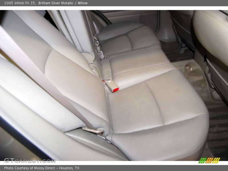 Brilliant Silver Metallic / Willow 2005 Infiniti FX 35