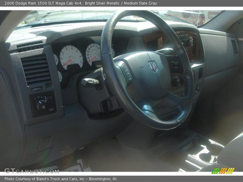 Bright Silver Metallic / Medium Slate Gray 2006 Dodge Ram 1500 SLT Mega Cab 4x4