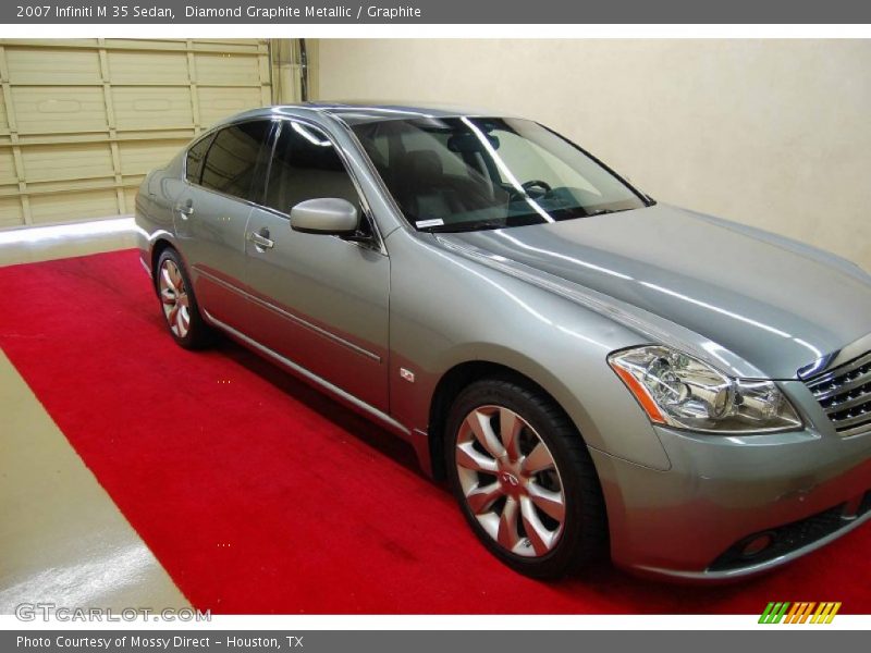 Diamond Graphite Metallic / Graphite 2007 Infiniti M 35 Sedan
