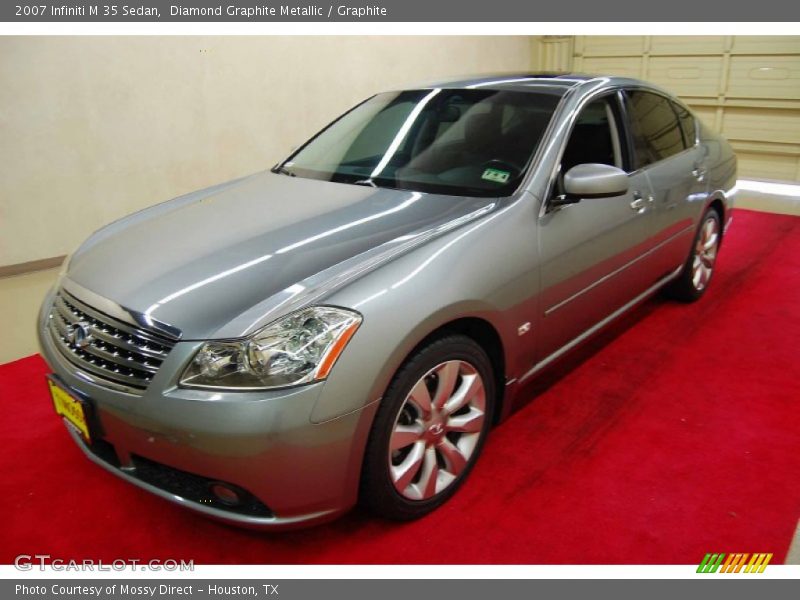 Diamond Graphite Metallic / Graphite 2007 Infiniti M 35 Sedan