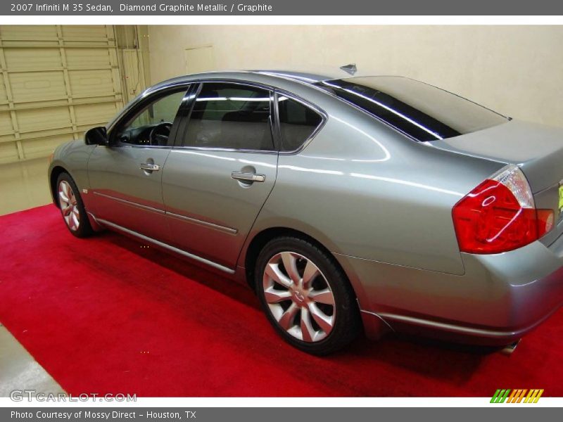 Diamond Graphite Metallic / Graphite 2007 Infiniti M 35 Sedan
