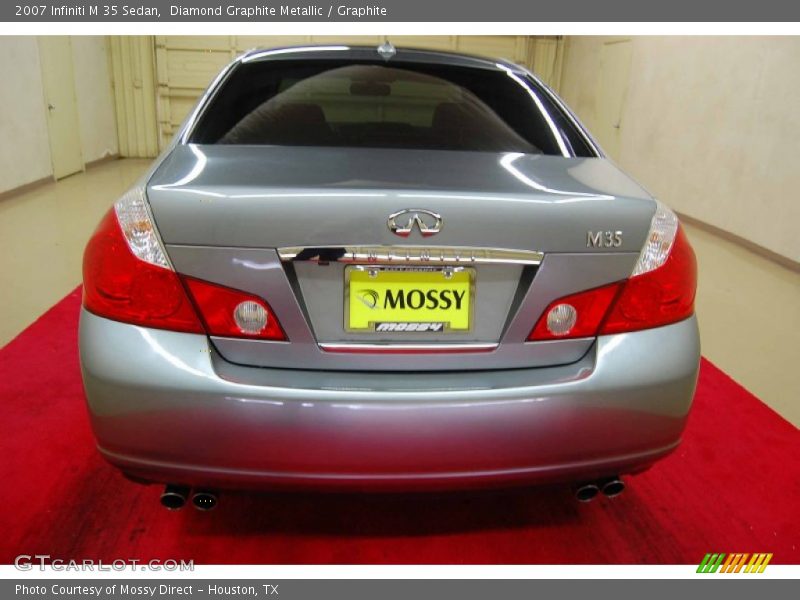 Diamond Graphite Metallic / Graphite 2007 Infiniti M 35 Sedan